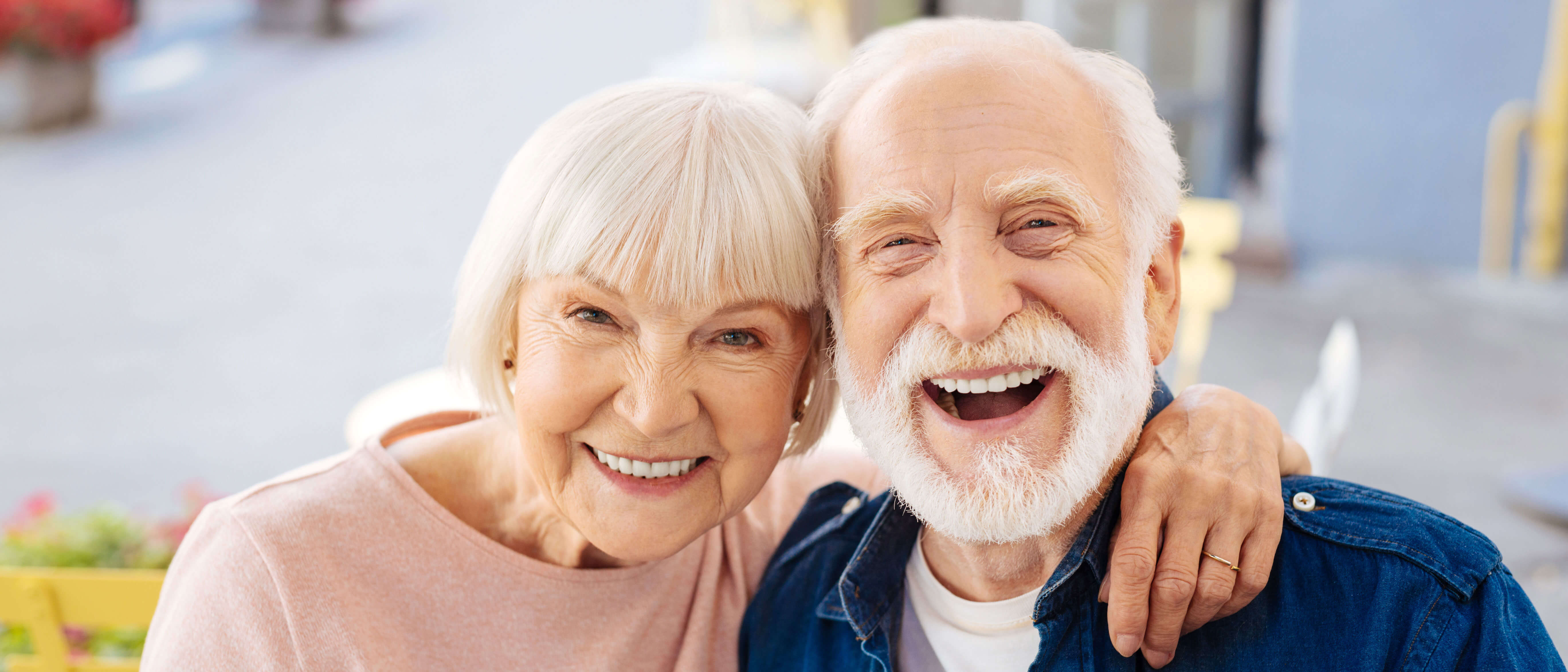 Image of Happy Old Couple